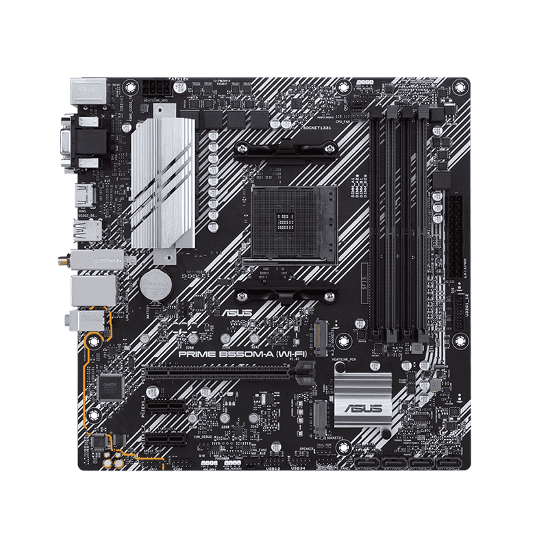 ASUS PRIME B550M-A (WI-FI) AMD AM4 Motherboard