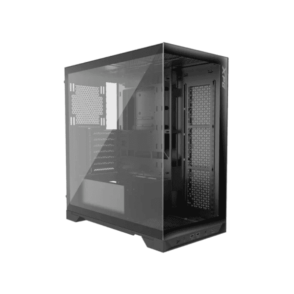 XPG Invader X Mid-Tower ATX Gaming Case – Black/White - Image 2