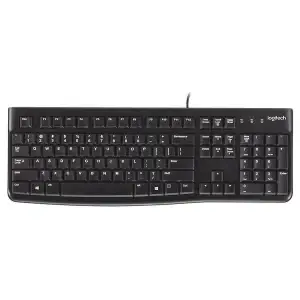 Logitech K120 USB Wired Keyboard – Full‑Size, Spill‑Resistant, Plug‑and‑Play | Pakistan
