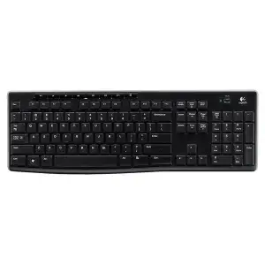 Logitech K270 Wireless Keyboard – Full‑Size 2.4 GHz Plug‑and‑Play