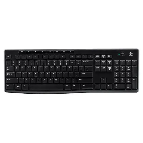 Logitech K270 Wireless Keyboard – Full‑Size 2.4 GHz Plug‑and‑Play