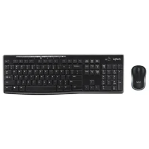 Logitech MK270r Wireless Keyboard & Mouse Combo – 2.4 GHz, 36‑Month Battery, Black
