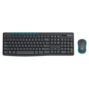 Logitech MK275 Wireless Keyboard & Mouse Combo – Full‑Size, 2.4 GHz
