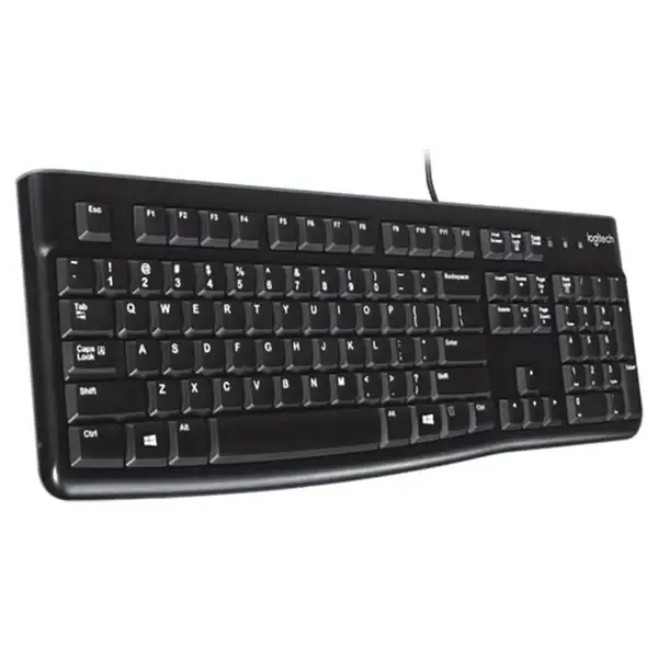 Logitech K120 USB Wired Keyboard – Full‑Size, Spill‑Resistant - Image 3