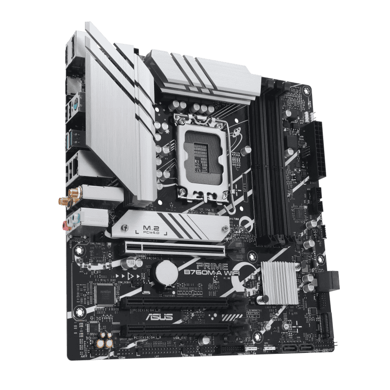 ASUS PRIME B760M-A (WIFI) Intel 12th/13th/14th Motherboard - Image 2