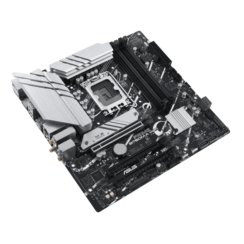 ASUS PRIME B760M-A (WIFI) Intel 12th/13th/14th Motherboard - Image 3
