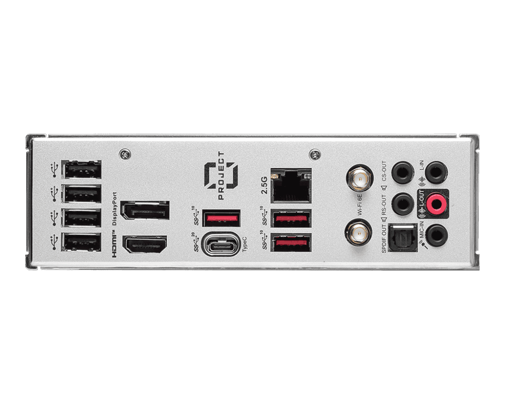 MSI B760M PROJECT ZERO DDR5 Motherboard - Image 3