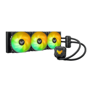 Asus Tuf Gaming LC II 360 ARGB AIO CPU Liquid Cooler – Triple 120mm Fans, Intel & AMD Compatible
