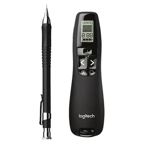 Logitech R800 Professional Wireless Presenter – Green Laser Pointer