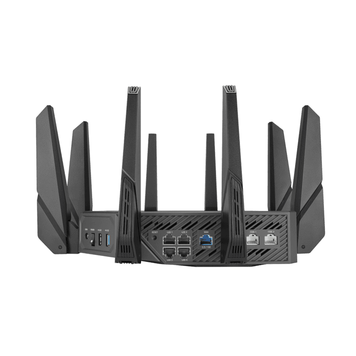ASUS ROG Rapture GT-AXE16000 Quad-Band WiFi 6E Gaming Router