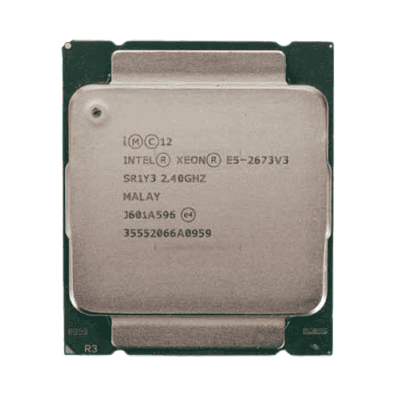 Intel Xeon E5-2673 v3 Server Processor – 12 Cores, 24 Threads, 2.4GHz Base, LGA2011-v3
