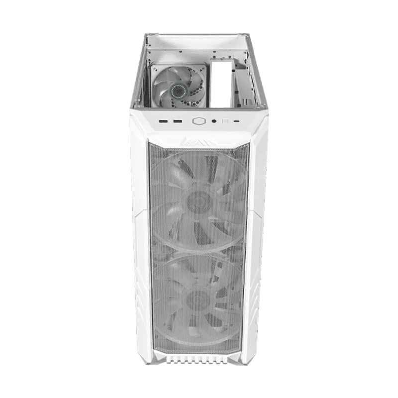 Cooler Master HAF 500 Mid‑Tower ARGB Gaming Case – Dual 200 mm Fans, Tempered Glass Side Panel