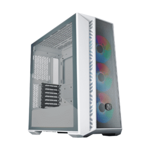Cooler Master MasterBox 520 Mesh Mid‑Tower ARGB Gaming Case  White