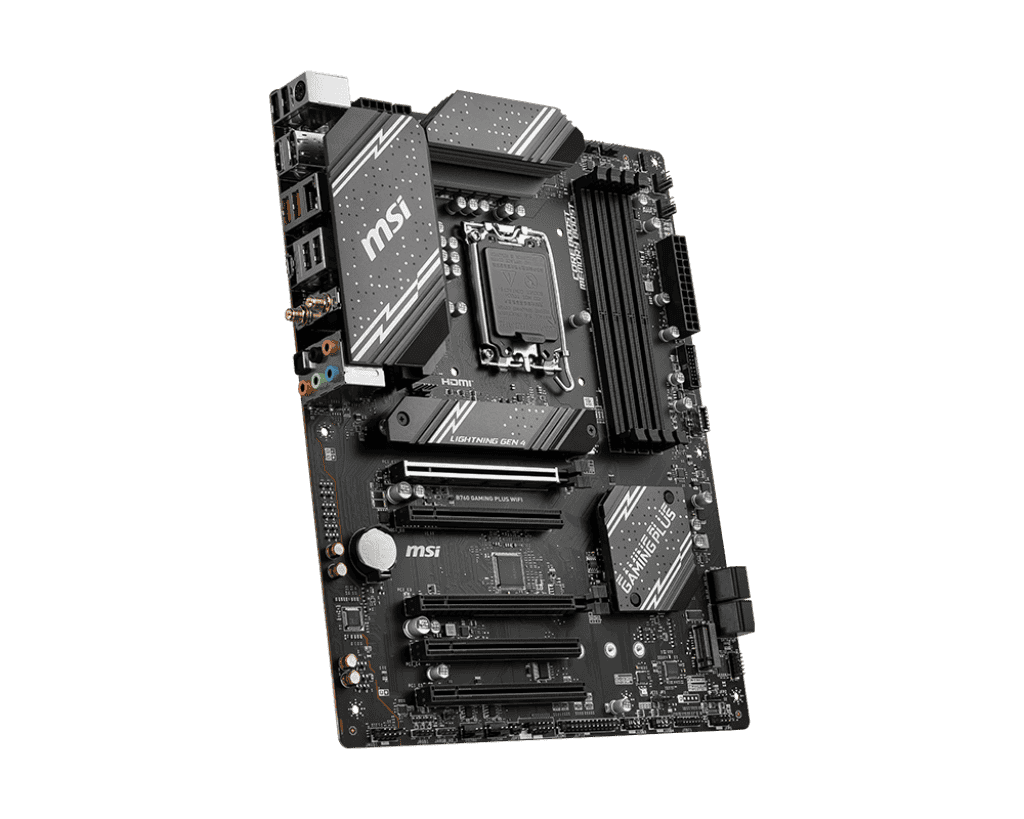 MSI B760 GAMING PLUS WIFI DDR5 ATX Motherboard - Intel 14th/13th/12th Gen - Image 3