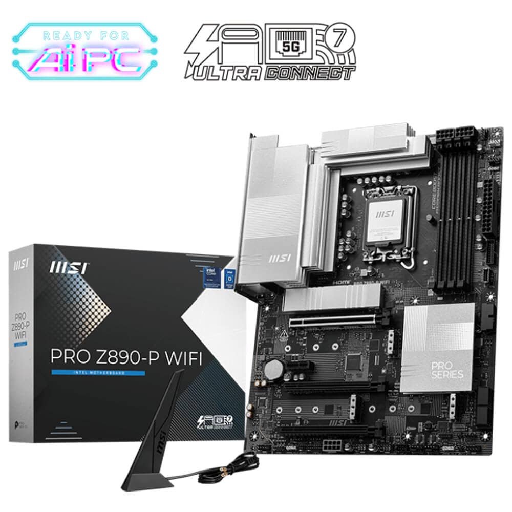 MSI PRO Z890-P WiFi DDR5 Motherboard - Image 2