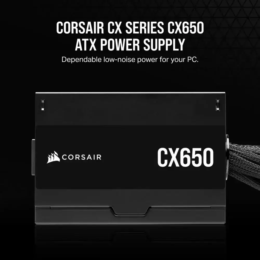 CORSAIR CX650 650W 80+ Bronze ATX Power Supply - Image 4