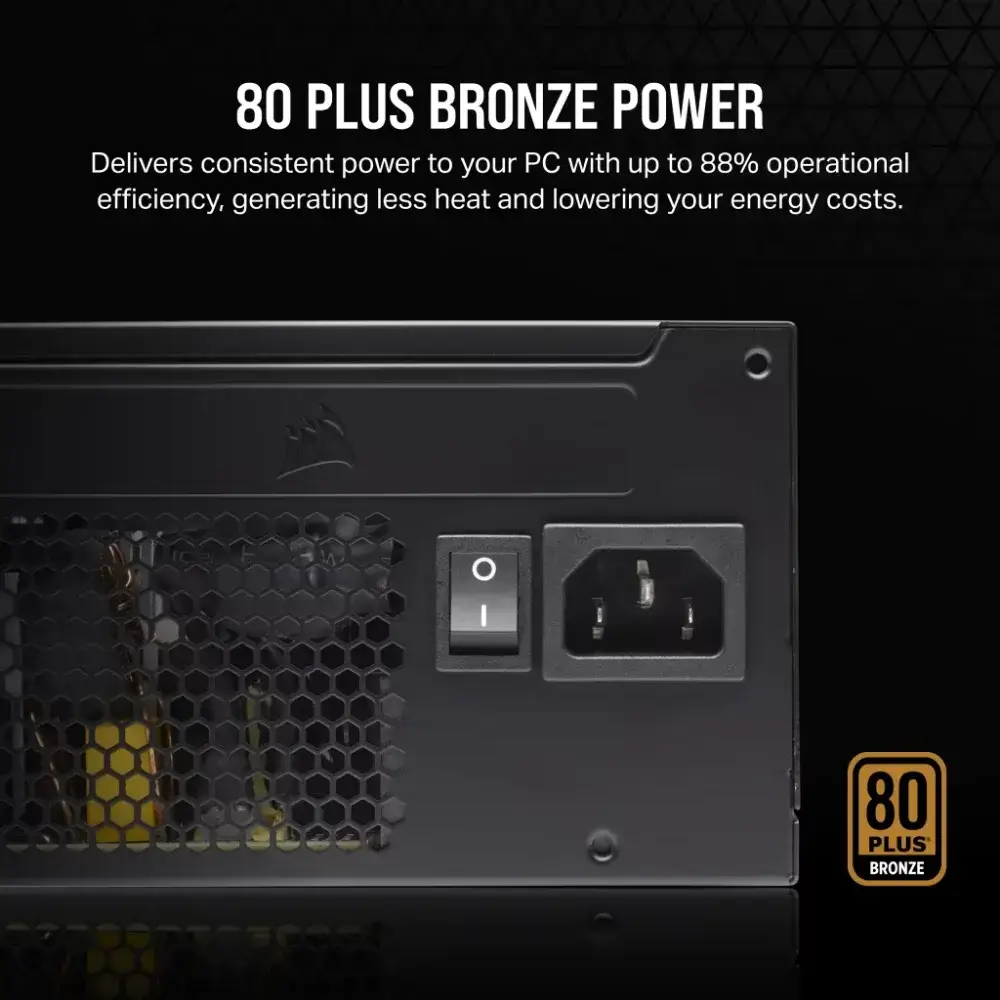 CORSAIR CX650 650W 80+ Bronze ATX Power Supply - Image 2