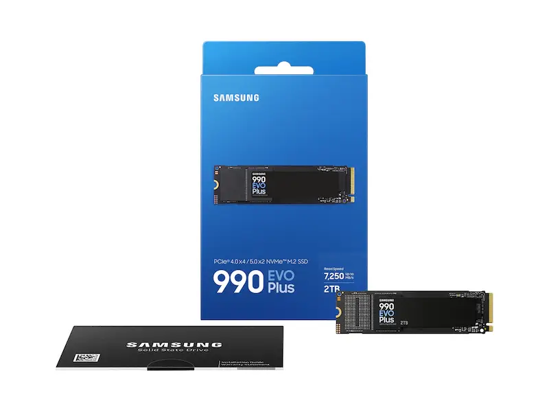 Samsung 990 EVO Plus 2TB NVMe M.2 PCIe Gen4 SSD