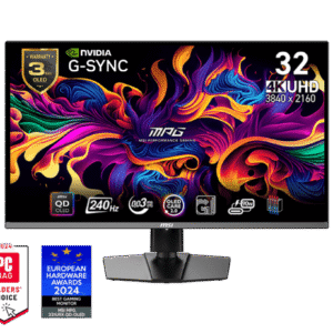 MSI MPG 321URX QD-OLED 31.5” 4K UHD 240Hz Gaming Monitor