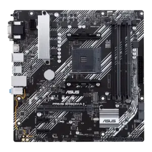 ASUS Prime B450M‑A II Micro‑ATX Motherboard | AMD B450 Chipset | AM4 | Ryzen 5000‑Ready