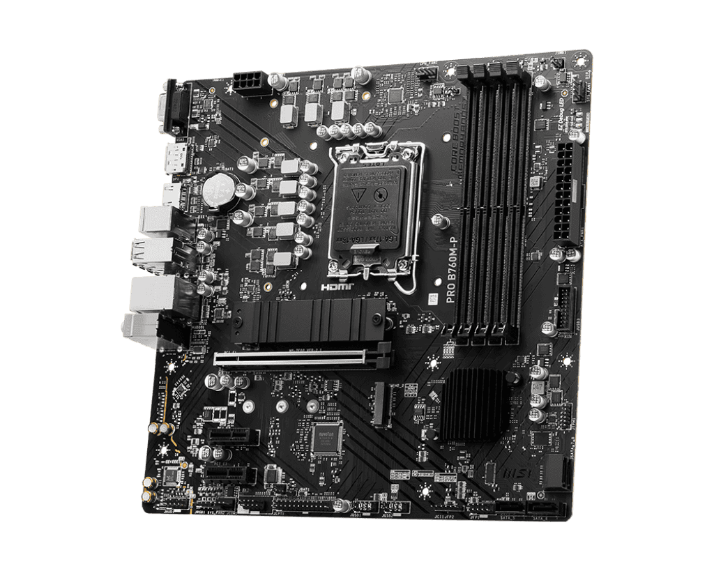 MSI PRO B760M‑P DDR5 mATX Intel B760 Motherboard - Image 5