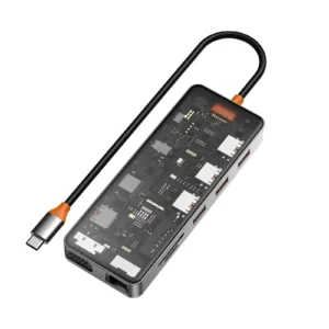 WiWU Cyber CB-011 11-in-1 USB-C Hub Space Gray – Price in Pakistan