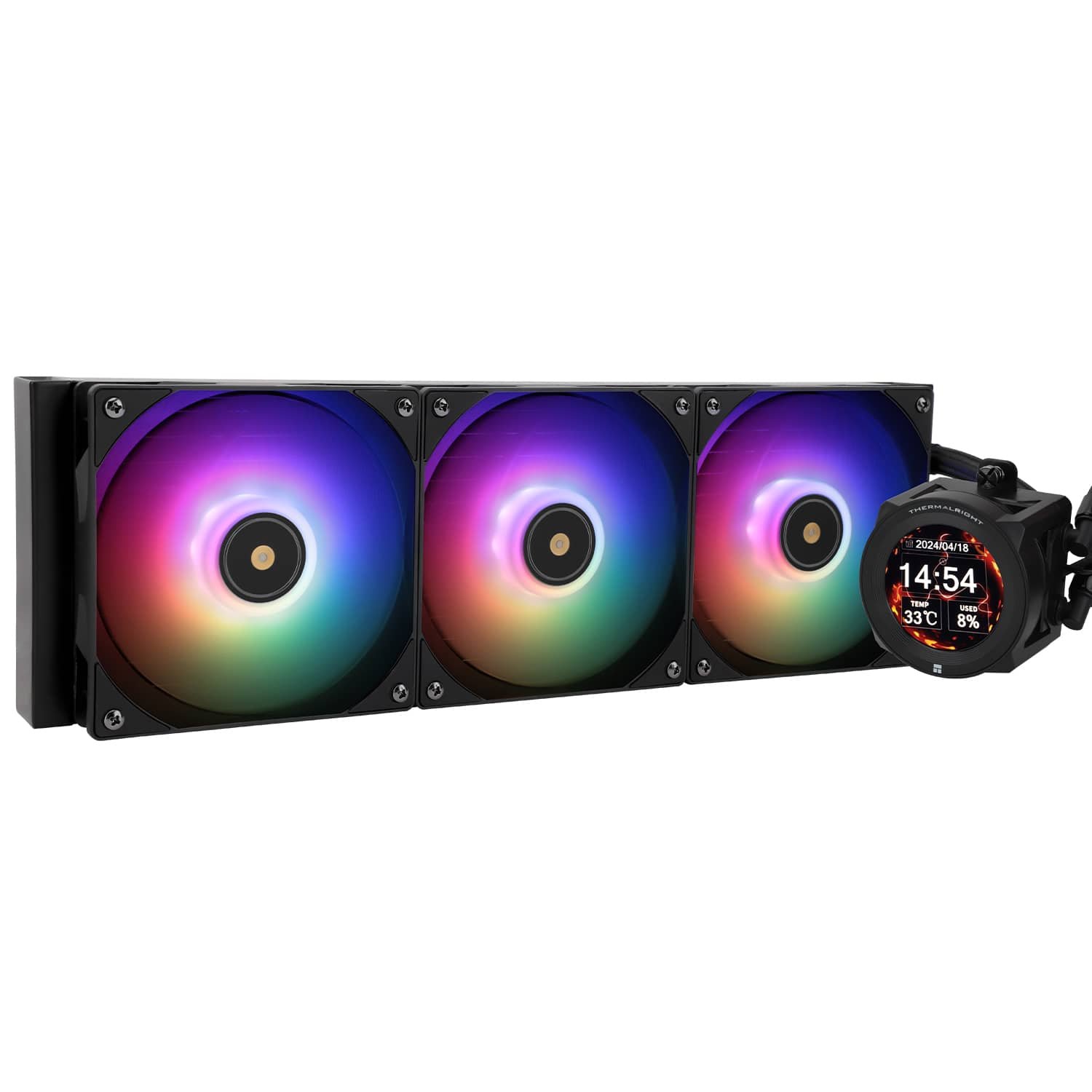 Thermalright Core Vision 360 Black/White ARGB Liquid CPU Cooler