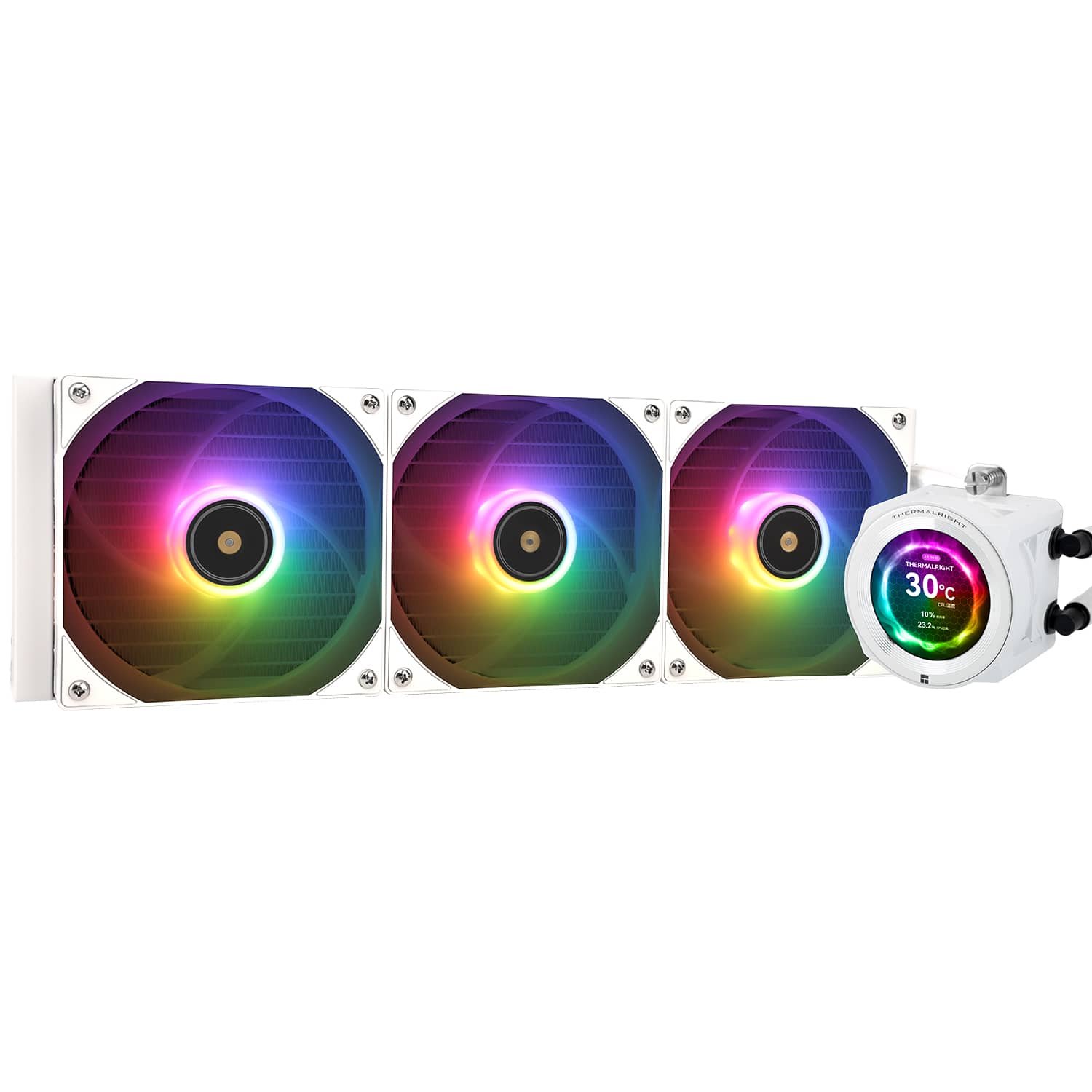 Thermalright Core Vision 360 Black/White ARGB Liquid CPU Cooler