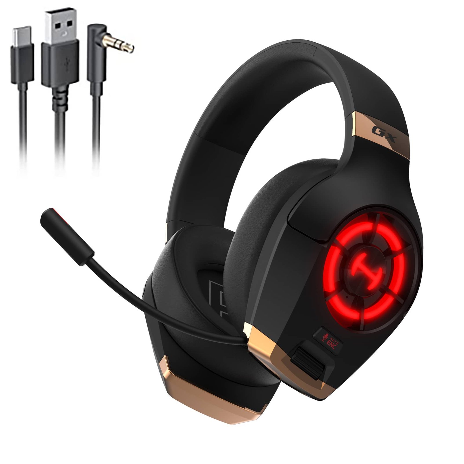 EDIFIER HECATE GX Gaming Headset 50mm Drivers RGB Lighting – Hi-Res Audio