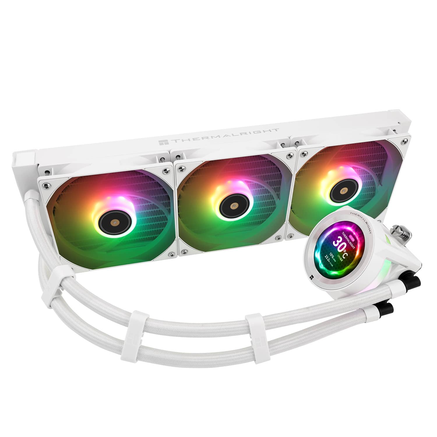 Thermalright Core Vision 360 Black/White ARGB Liquid CPU Cooler