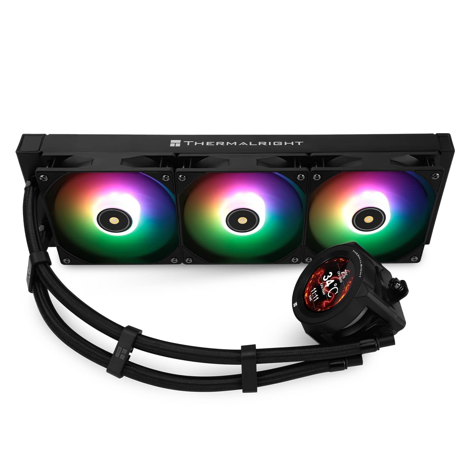 Thermalright Core Vision 360 Black/White ARGB Liquid CPU Cooler