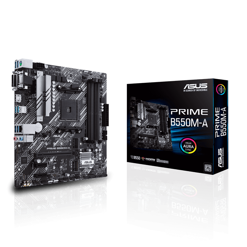 ASUS Prime B550M-A AMD B550 mATX Motherboard Price in Pakistan