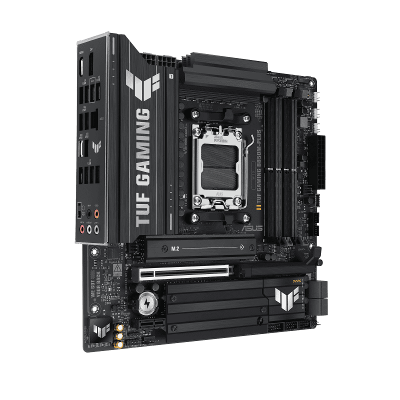 ASUS TUF GAMING B850M-PLUS DDR5 micro-ATX Motherboard – AMD B850 Chipset