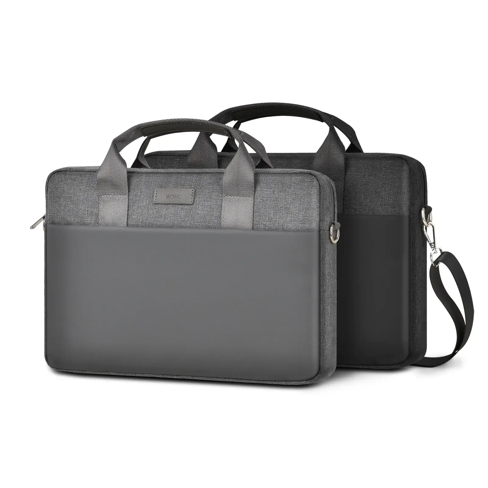 WIWU Minimalist Pro Laptop Bag 14/16 Inch – Waterproof, Shockproof, Faux Fur Lined