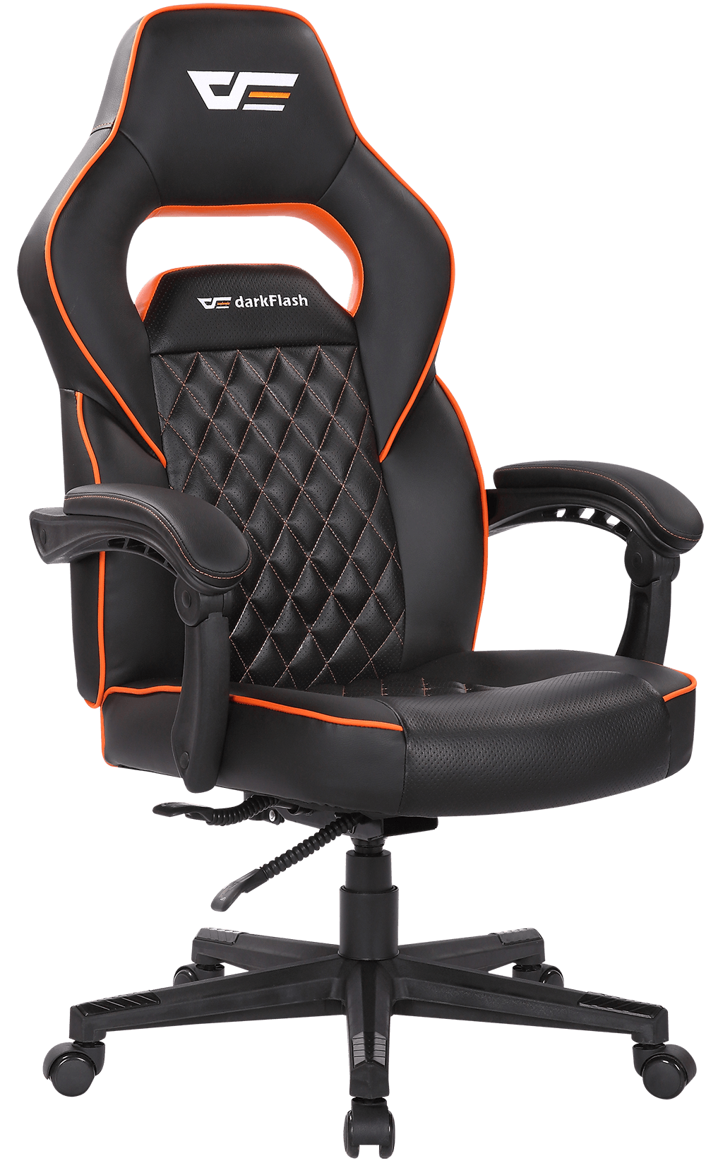 darkFlash RC300 gaming chair, gaming armchair in Pakistan, black gaming chair, ergonomic gaming chair, adjustable armrests chair, BIFMA approved chair, high-density foam gaming chair, darkFlash gaming furniture