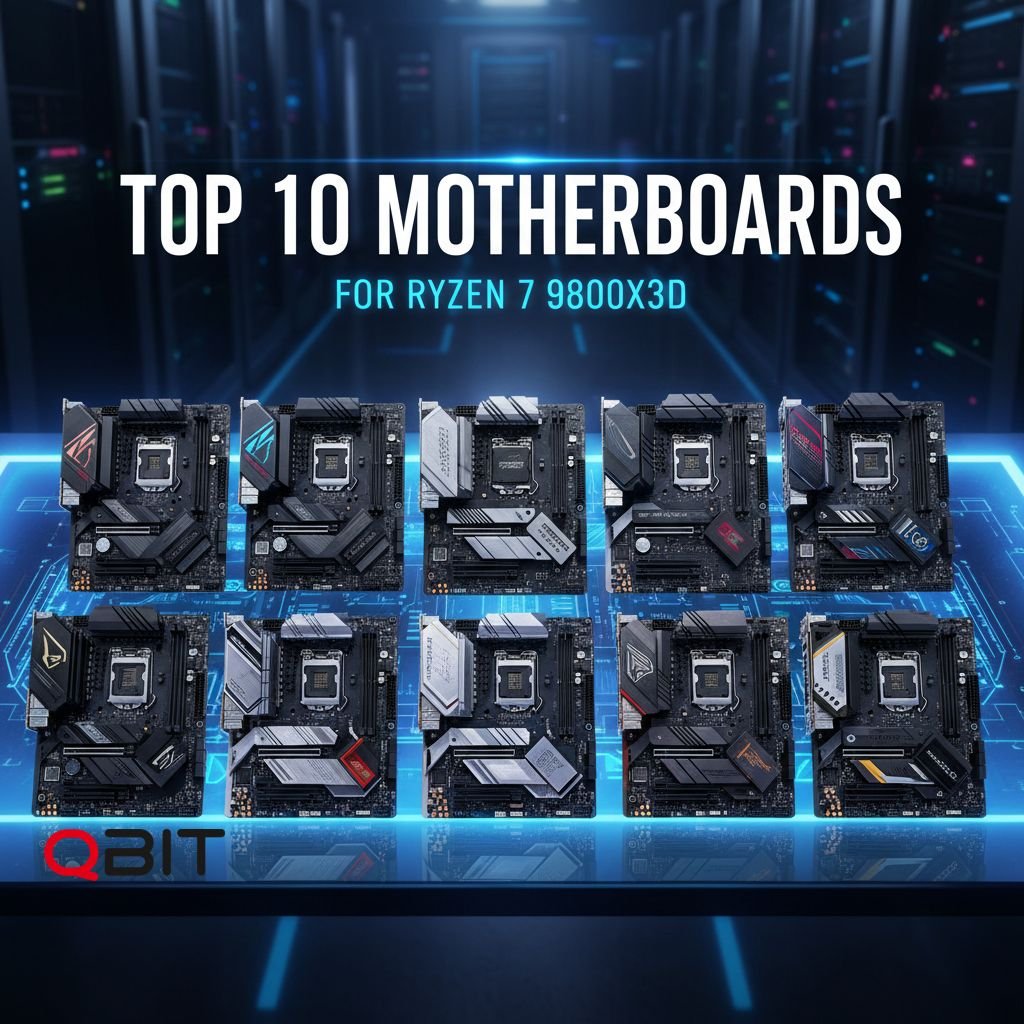 Top 10 Motherboards for Ryzen 7 9800X3D