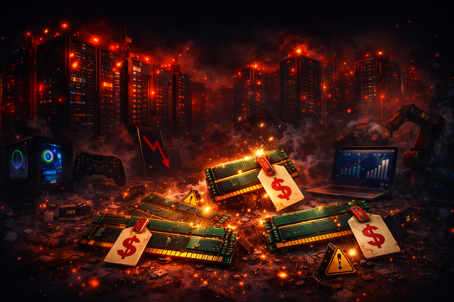 Global RAM Shortage 2026: Data Centers Claim 70% of Memory Supply