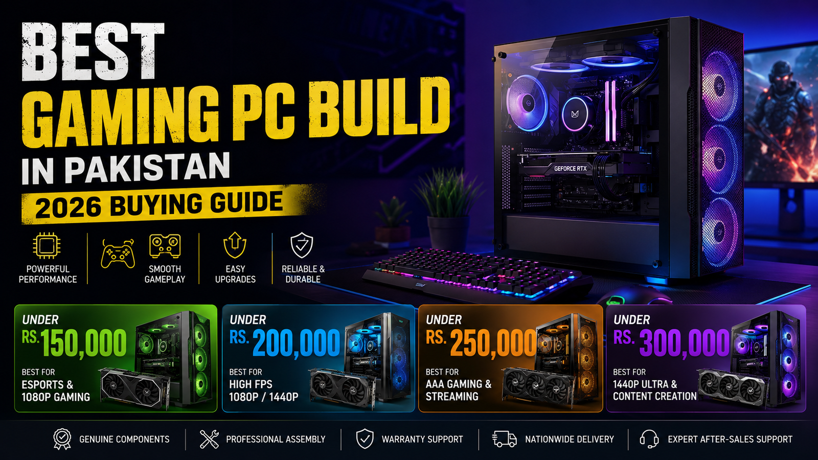 best gaming pc build in pakistan