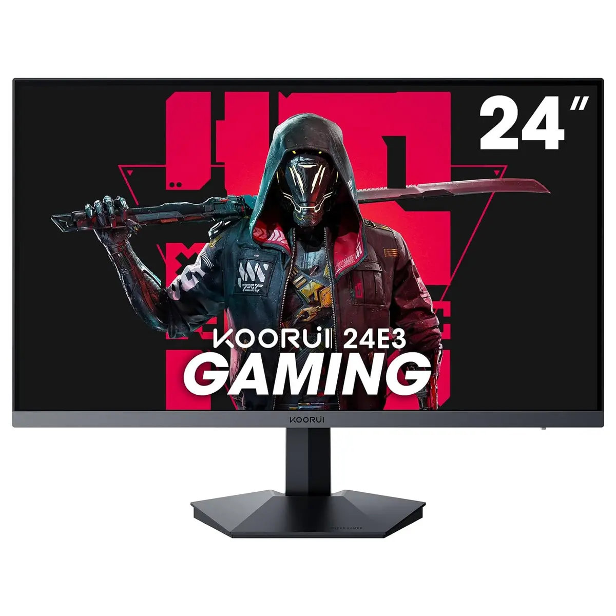 Buy KOORUI 24E3 24-inch IPS FHD 165Hz gaming monitor with 1ms response, 99% sRGB, Adaptive Sync, HDMI and DisplayPort in Pakistan.